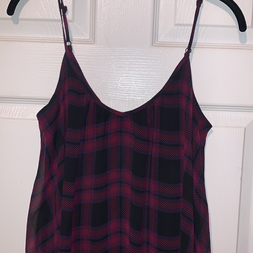 EXPRESS PLAID DRESS - Picture 2 of 5
